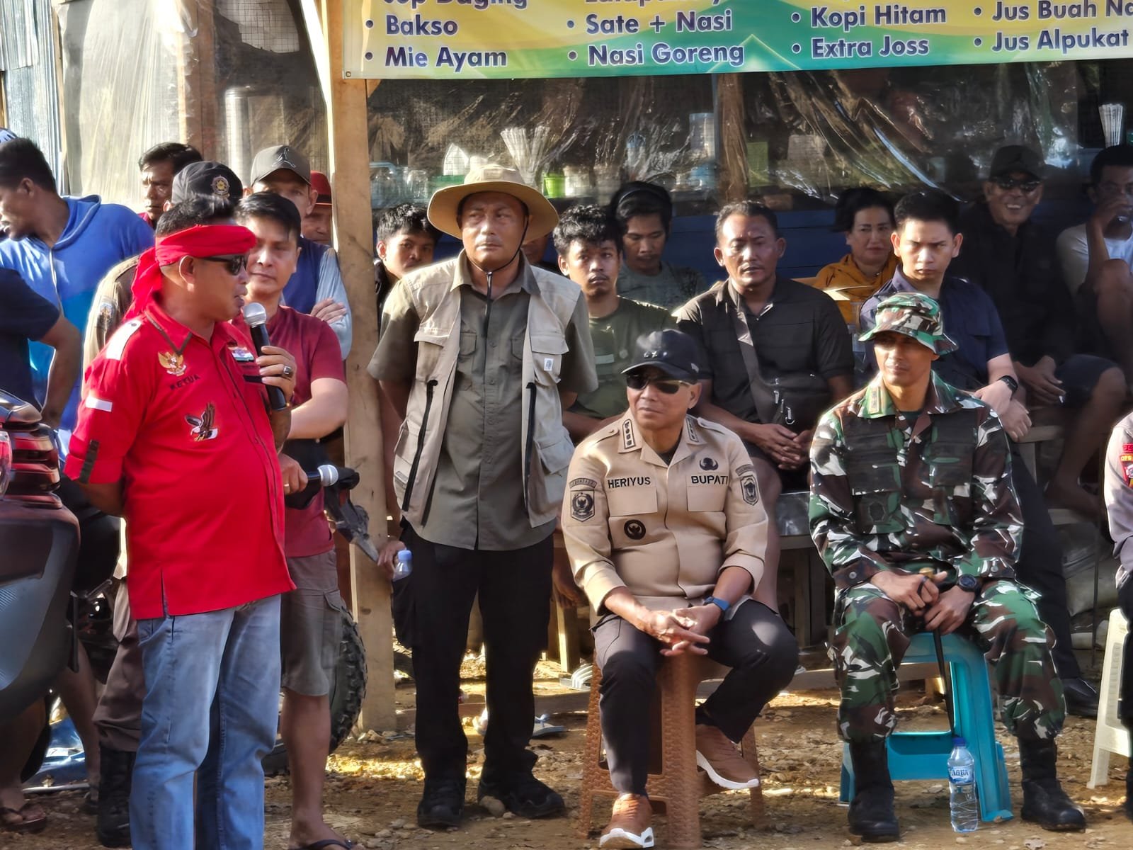 Bangun Dialog dengan Penambang, Kunjungan Bupati Heriyus Tuai Apresiasi