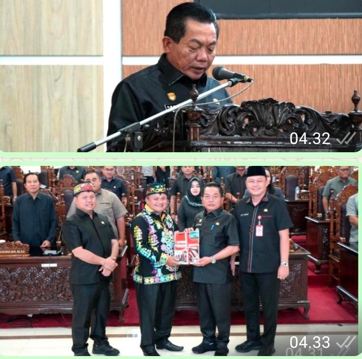 DPRD Kapuas Gelar Rapat Paripurna Penyampaian Raperda Pertanggungjawaban Pelaksanaan APBD Tahun Anggaran 2025