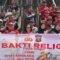 Satresnarkoba Polres Kapuas Gelar Bakti Religi di Rumah Betang Menggatang Utus Sambut Hari Bhayangkara ke-80