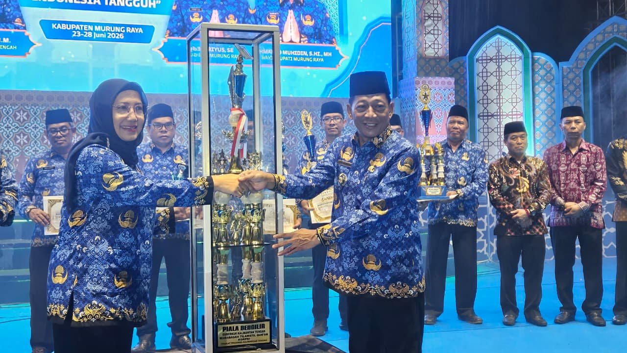 Sabet Juara Umum MTQ Korpri Kalteng, Murung Raya Perkuat Citra dan Prestise Daerah 