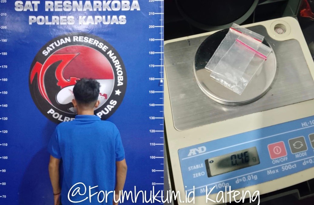 Tunjukkan Komitmen, Satresnarkoba Kembali Tangkap Terduga Pelaku Pengedar Barang Haram
