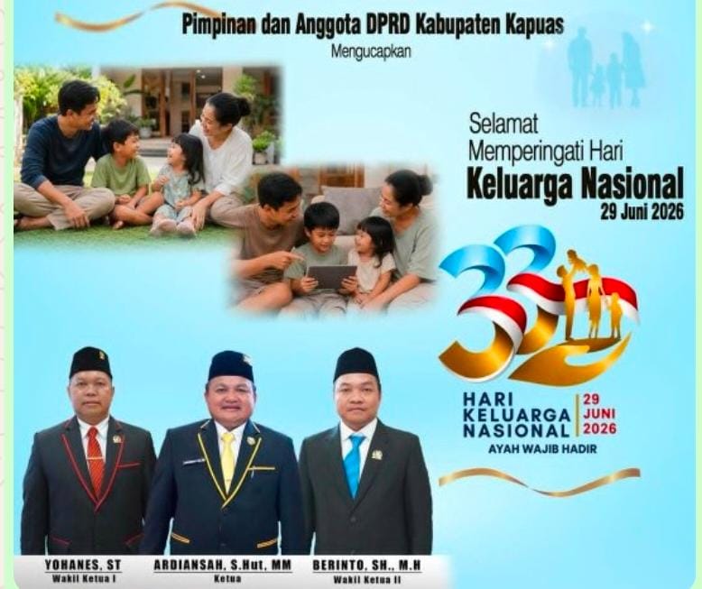 DPRD Kapuas Ajak Masyarakat Perkuat Peran Keluarga