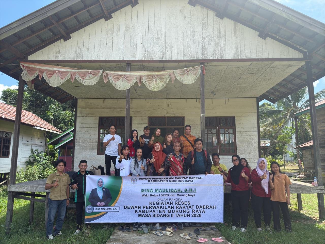 Wakil Ketua I DPRD Murung Raya Siap Kawal Usulan Air Bersih, Listrik, dan Infrastruktur Warga Dirung Pundu-Dirung Pinang