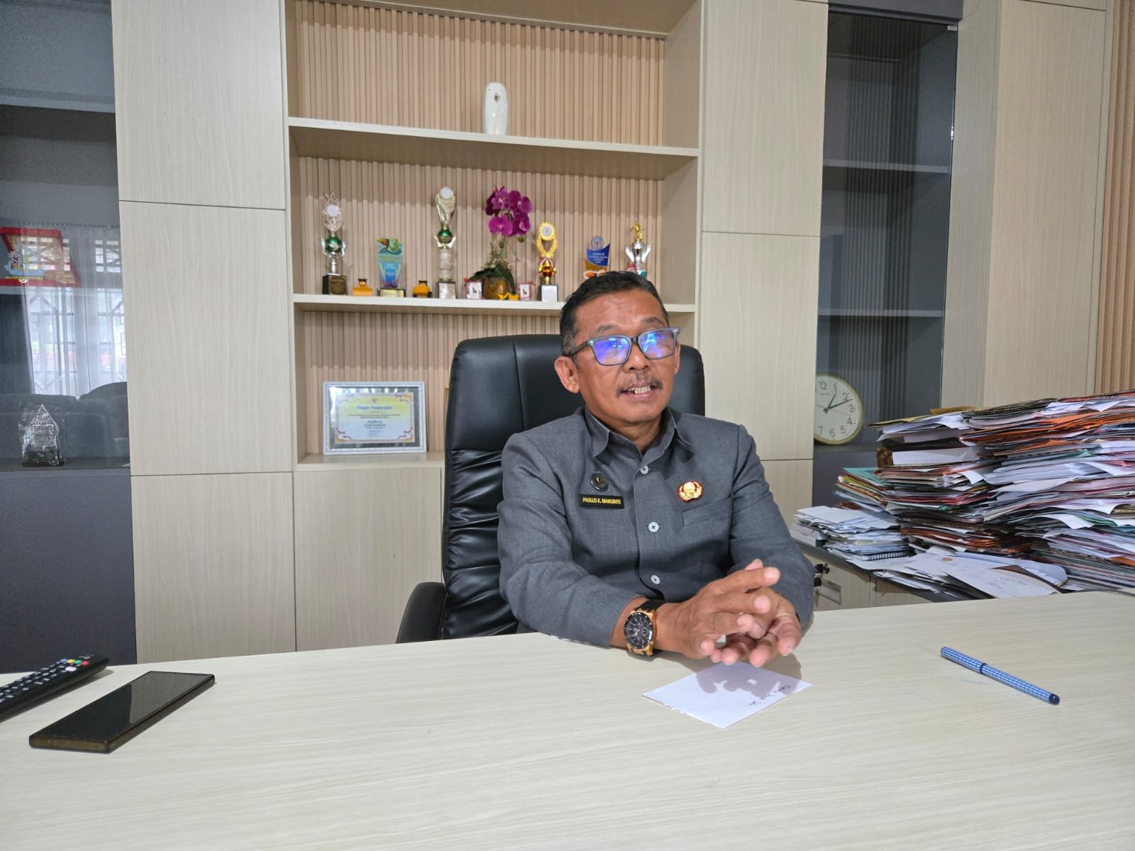 Paulus K. Manginte: Penanganan Jalan Dilakukan Bertahap, Sesuai Kewenangan dan Perencanaan yang Ketat