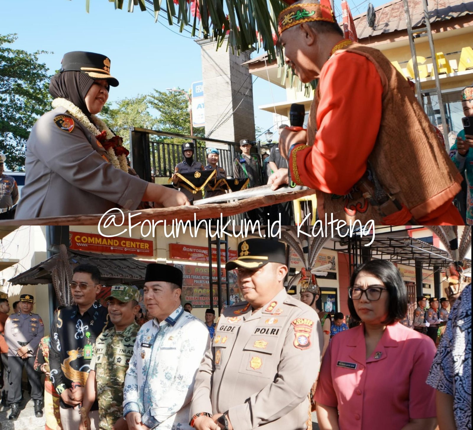 Wakil Bupati Kapuas dan Forkopimda Sambut Kapolres Baru, Perkuat Sinergi Menjaga Stabilitas Daerah