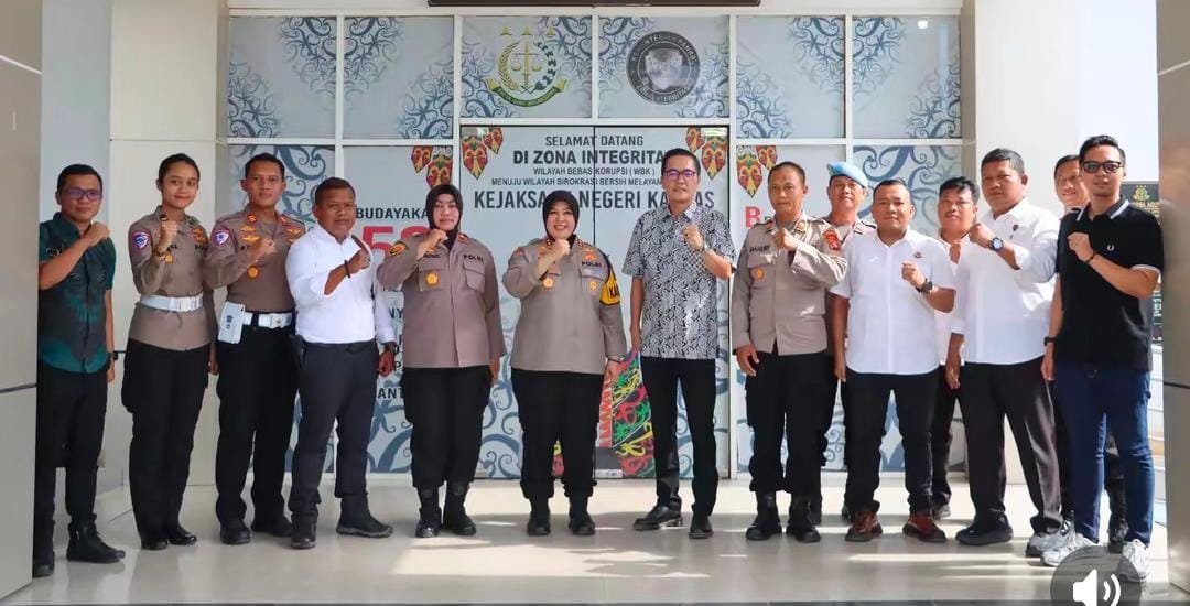 Kunjungan Perdana Kapolres Kapuas Perkuat Sinergi dengan Kejaksaan Negeri