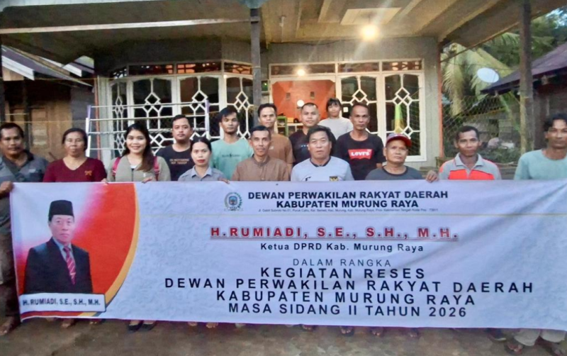Rumiadi Komitmen Kawal Usulan Warga Tumbang Baloi untuk Pembangunan Daerah