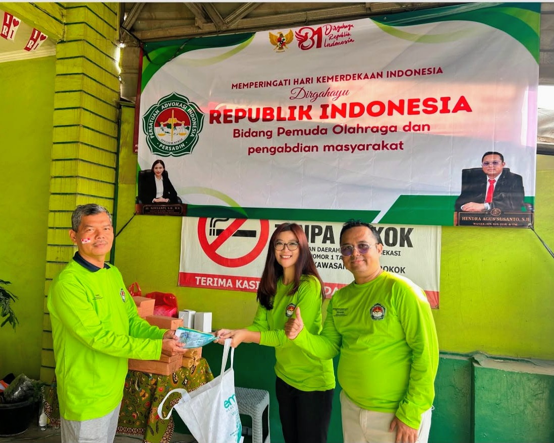 PERSADIN FUN Meriahkan HUT RI ke-81, Tegaskan Komitmen Advokat Hadir di Tengah Masyarakat
