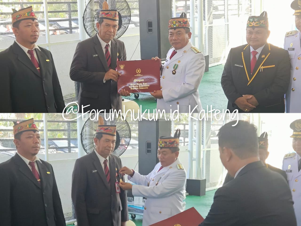 30 Tahun Mengabdi, Kepala Disperkimtan Kapuas Terima Penghargaan Satyalancana
