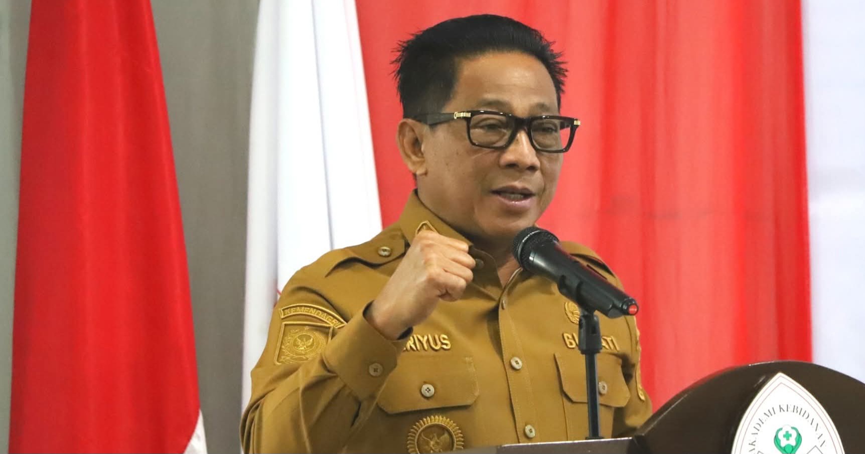 Buka PKKMB, Ini Pesan Bupati Heriyus 