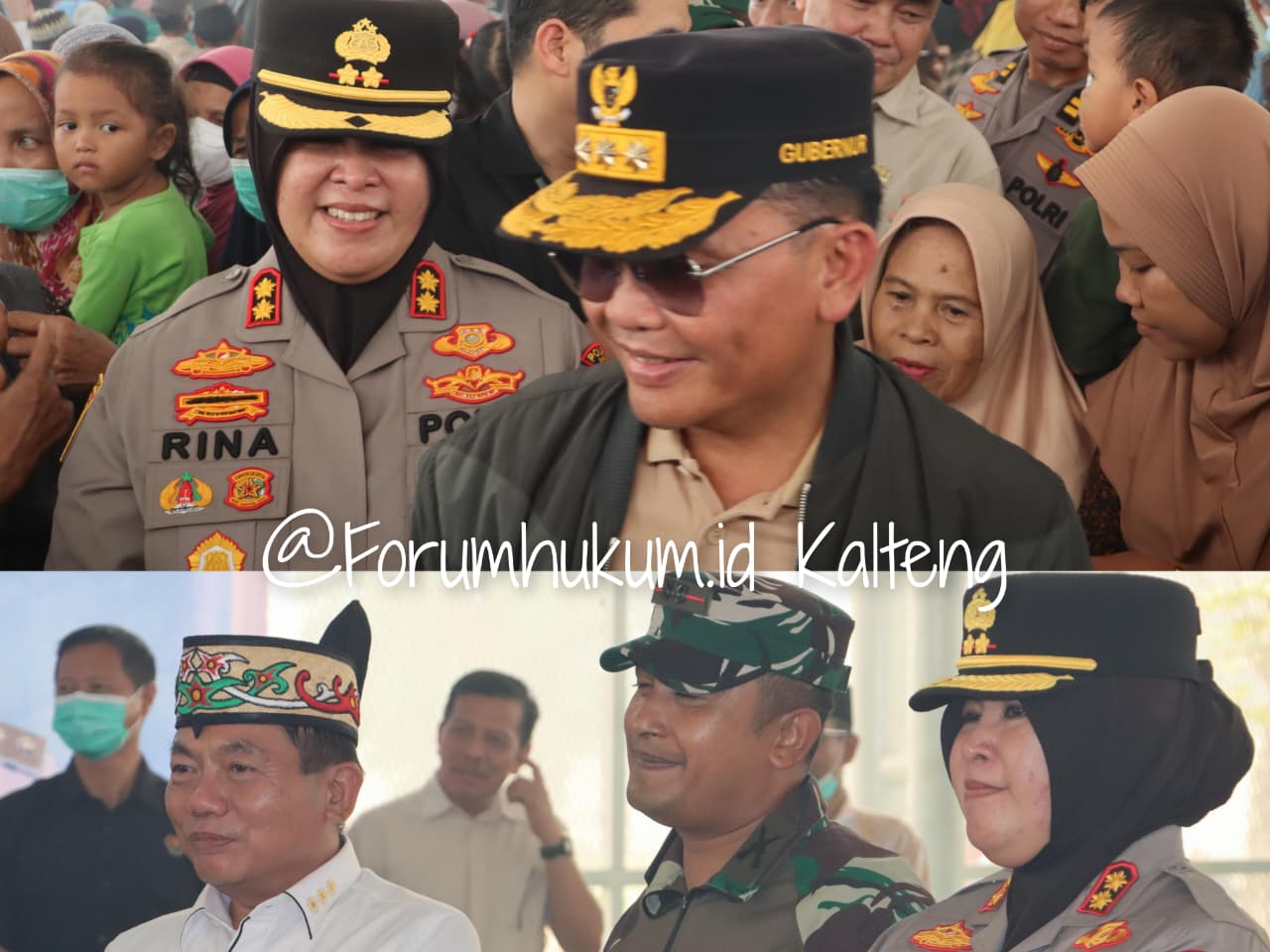 Gubernur Kalteng Salurkan Ribuan Bantuan ke Warga Kapuas, Kapolres Tegaskan Sinergi Cegah Karhutla