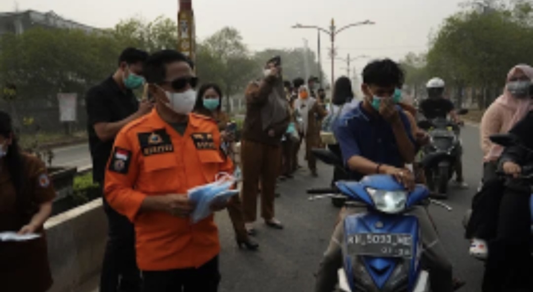 Heriyus Imbau Warga Gunakan Masker Saat Beraktivitas di Luar