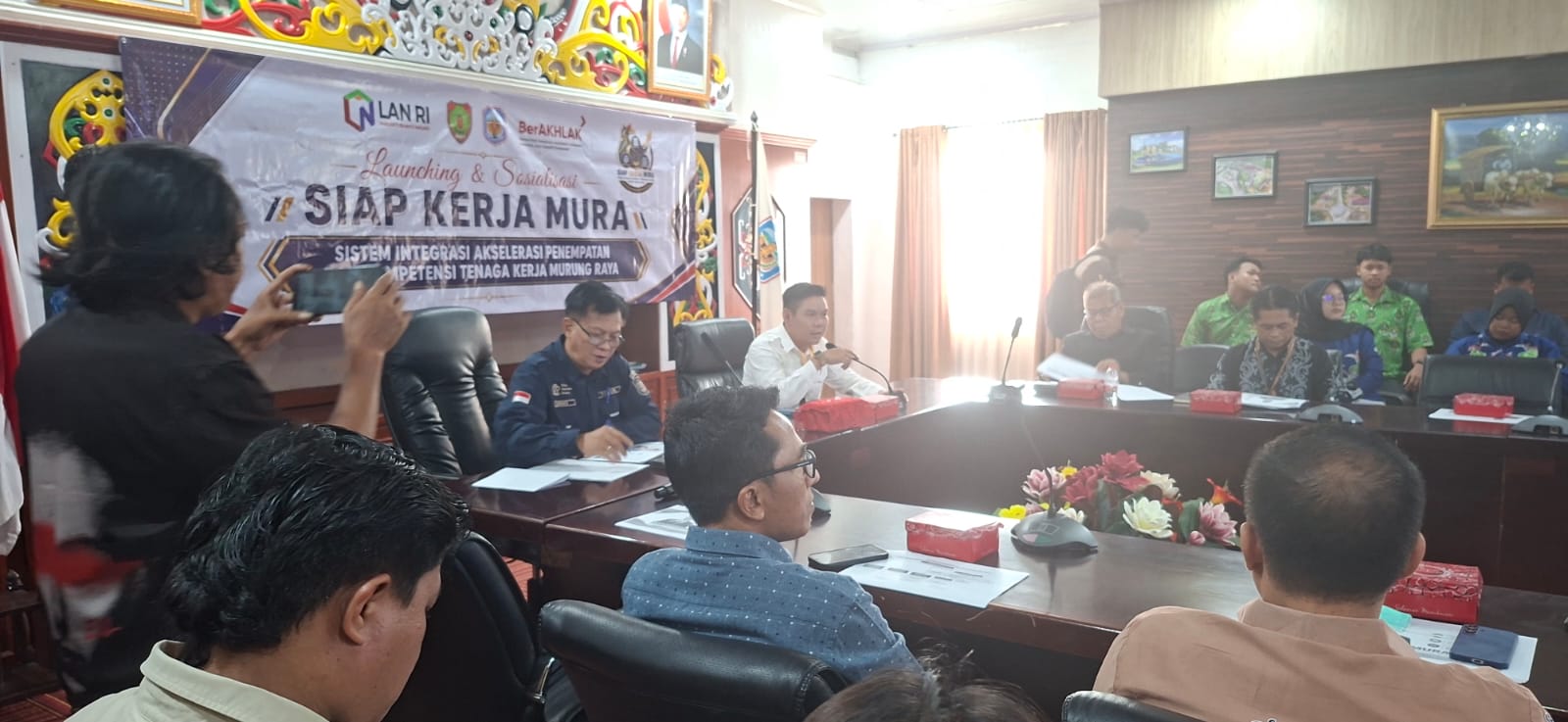 Launching, Pemkab Mura Hadirkan Website Siap Kerja