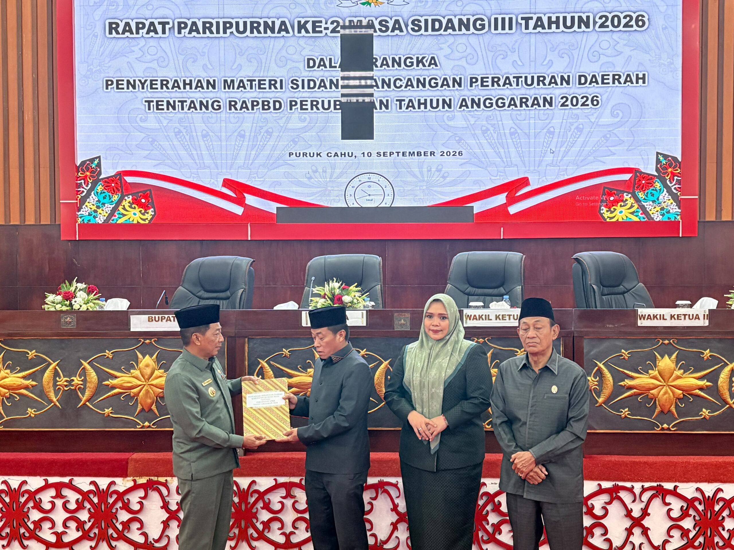 Ketua DPRD Mura: Perubahan APBD 2026 Harus Dilakukan Secara Objektif