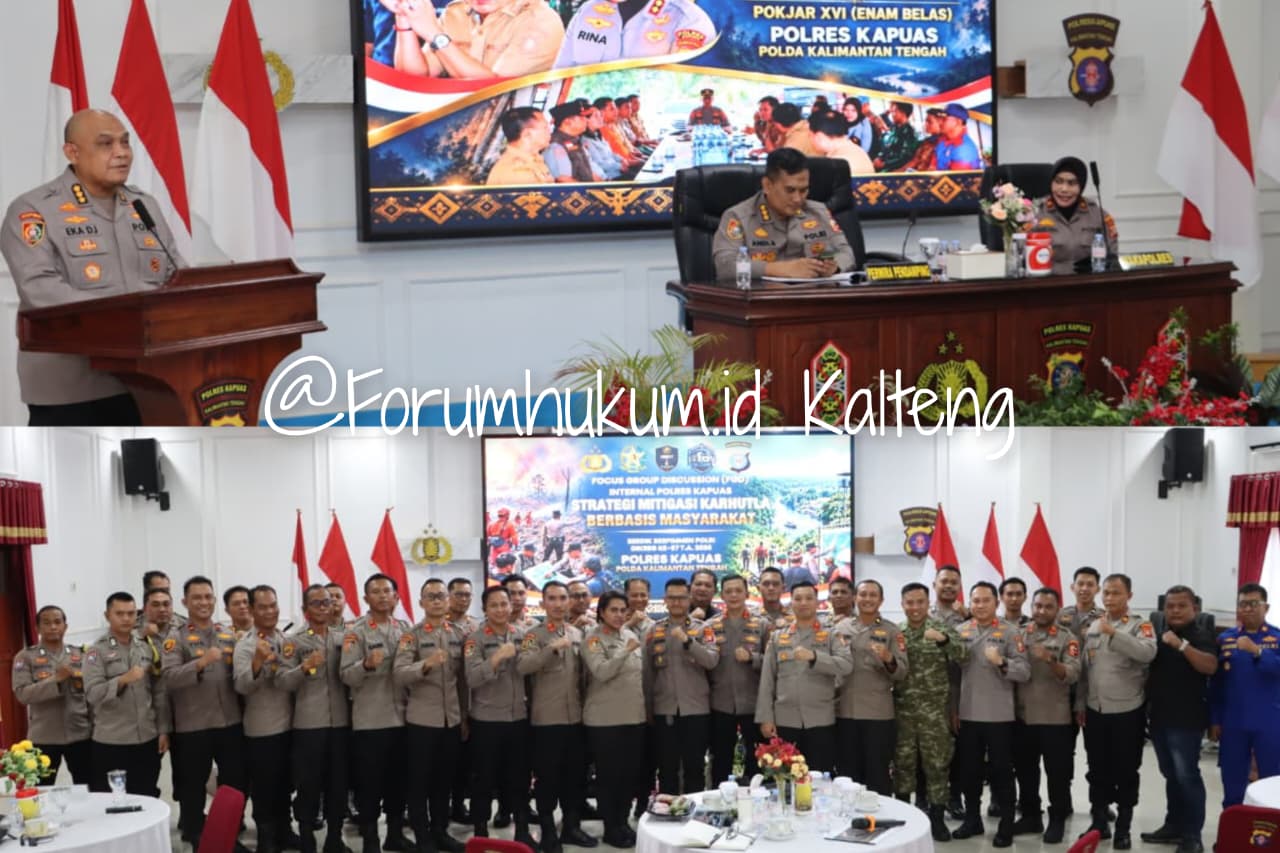 198 Karhutla Terjadi di Kapuas, 8 Wilayah Jadi Prioritas Pemadaman