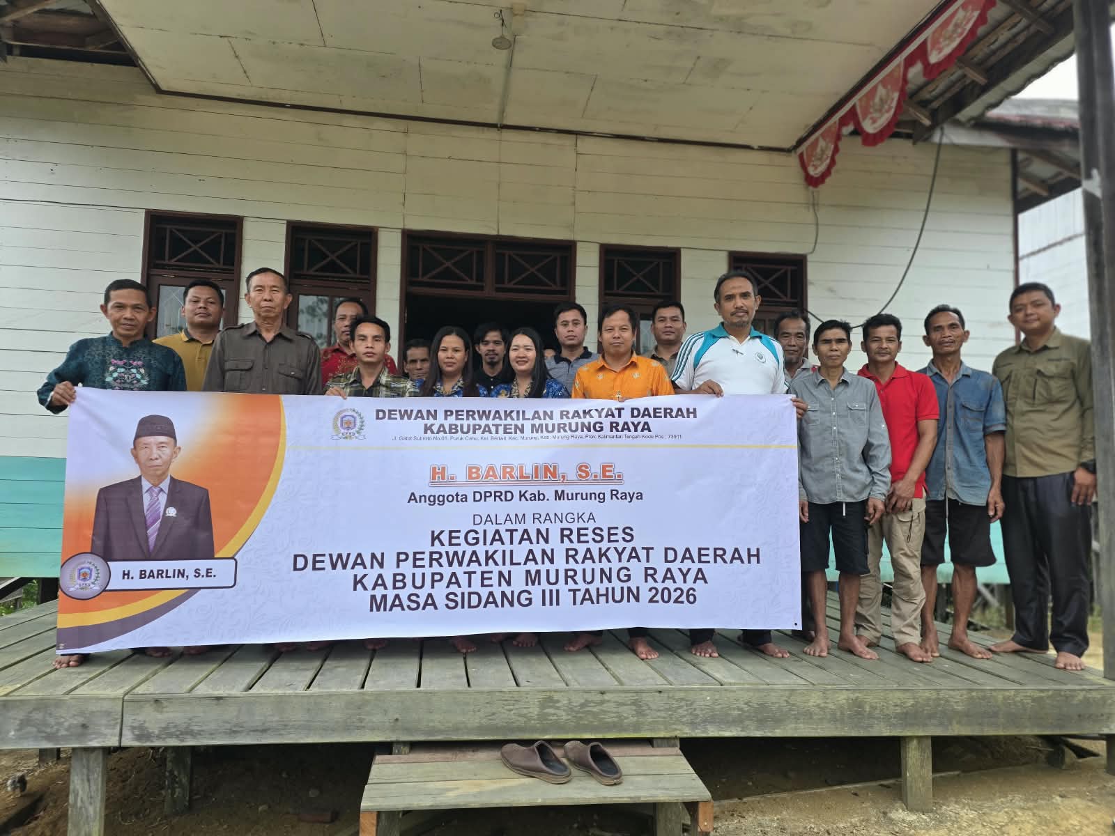 Reses di Nono Kliwon, H. Barlin Serap Aspirasi Warga soal Kesehatan, Pendidikan dan Infrastruktur