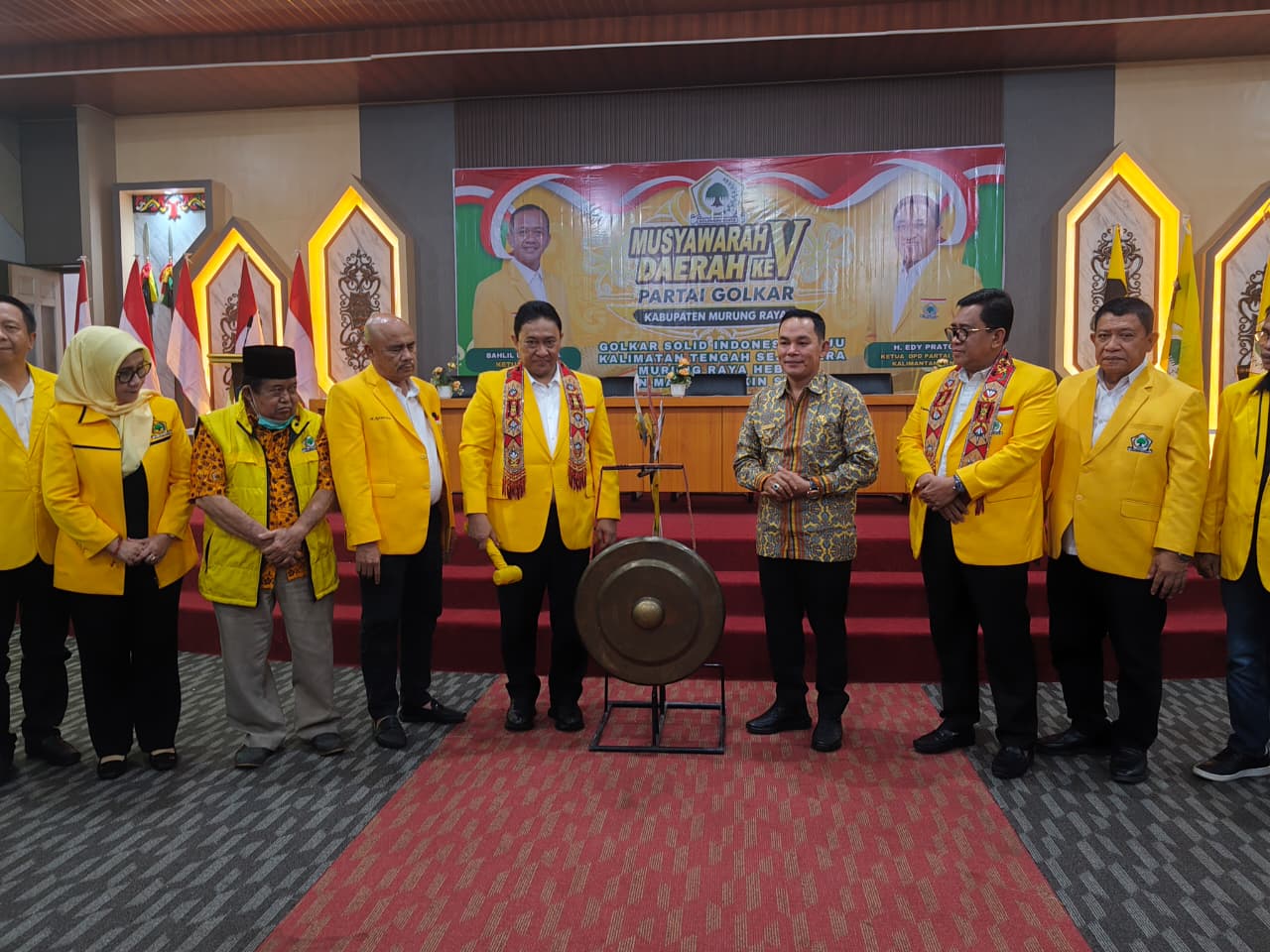 Wabup Murung Raya Ajak Kader Golkar Perkuat Konsolidasi dan Sinergi dengan Pemerintah Daerah