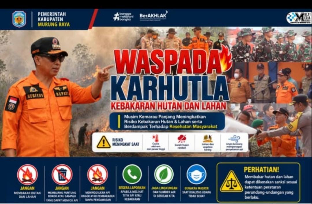 Bupati Heriyus Ingatkan Warga Waspada Kemarau Ekstrem dan Potensi Karhutla