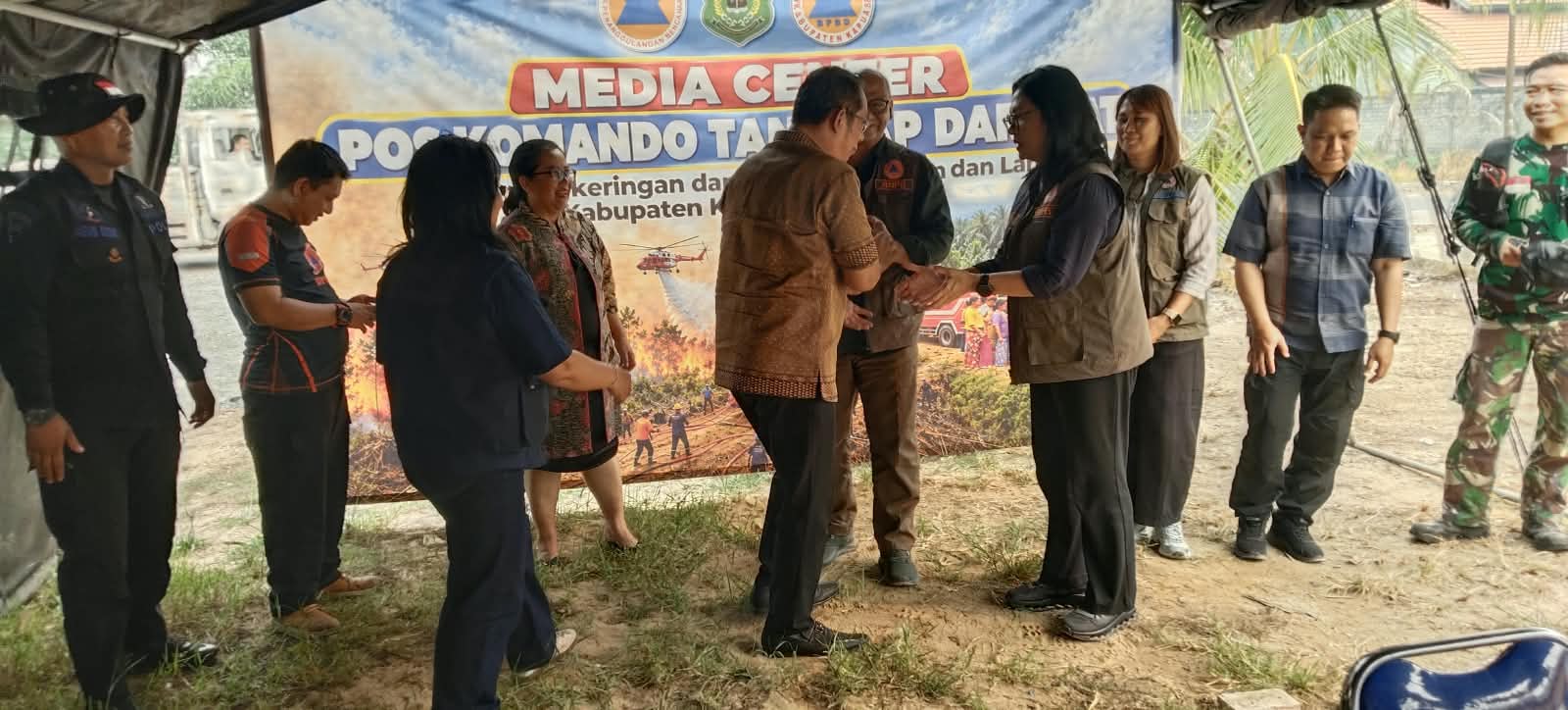 BNPB Apresiasi Tata Kelola Data Karhutla di Kapuas