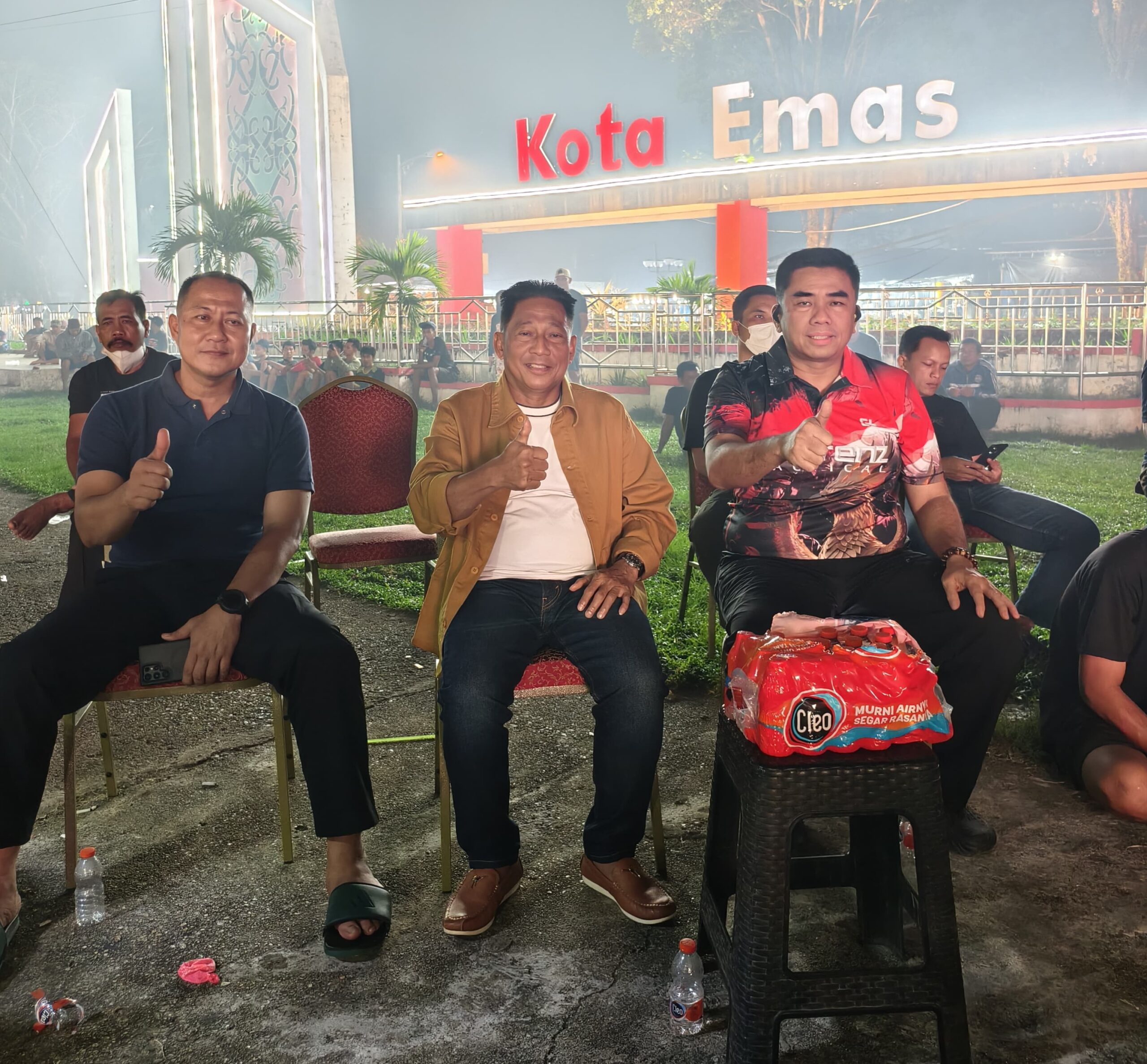 Di Tengah Rutinitas, Heriyus Sempatkan Nobar Final FIFA ASEAN Cup 2026 Bersama Plh Kapolres
