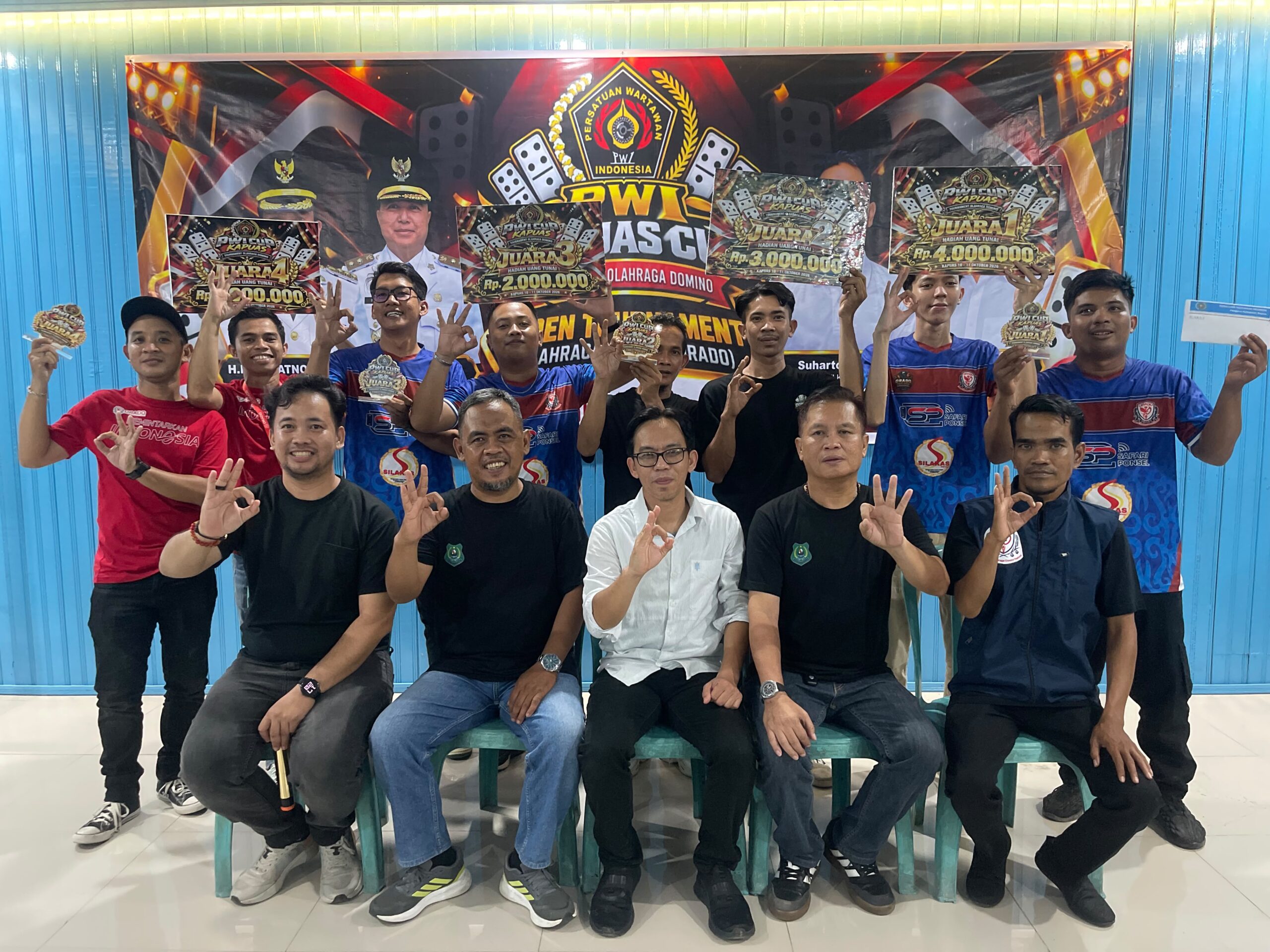 Tim Kapuas Borong Juara ORADO Open PWI Kapuas Cup 2026