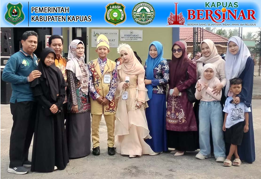 Ahmad Yasin dan Nurul Hafizah Tampil di FSQ XII Kalteng 2026, Wakili Kabupaten Kapuas