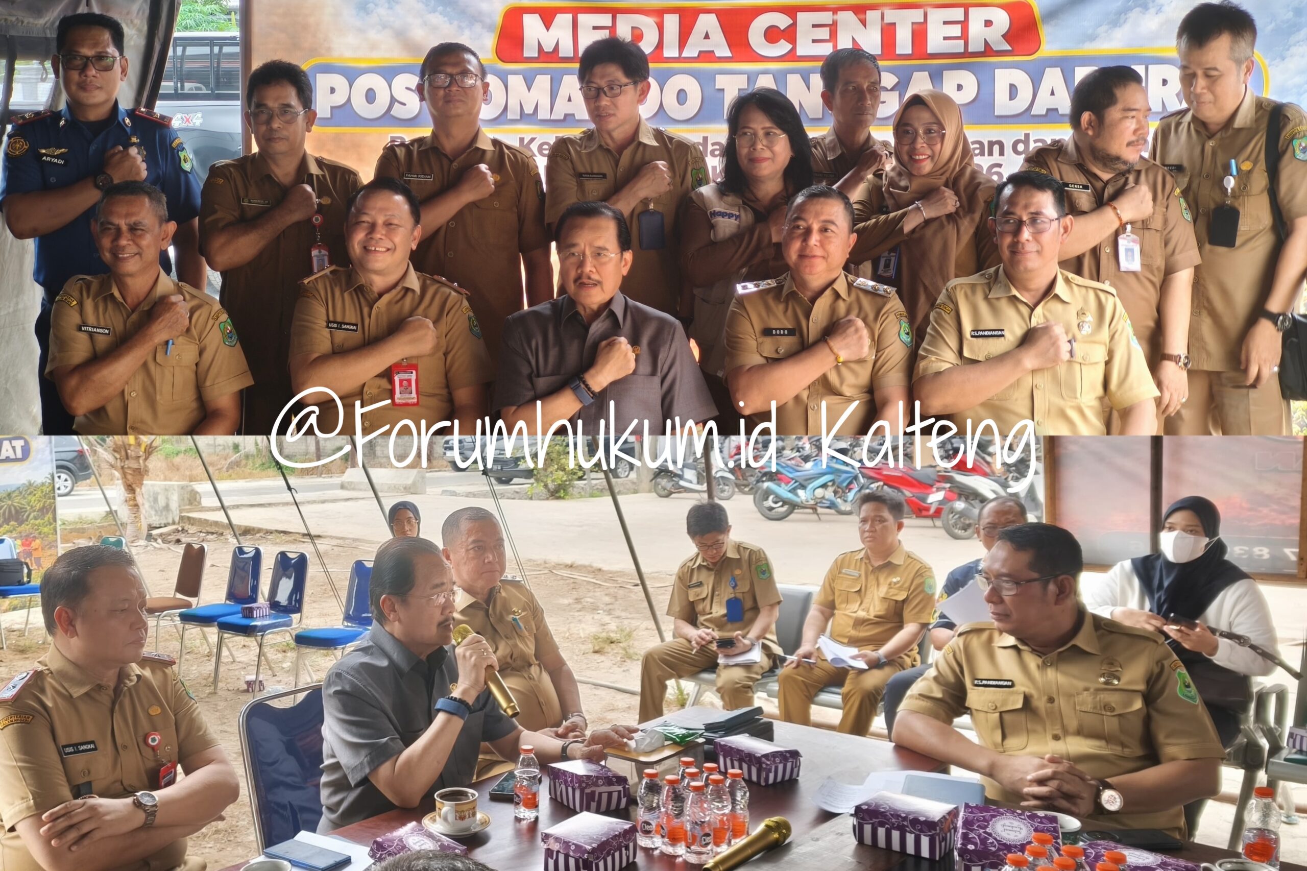 Anggota DPD RI Teras Narang Kunjungi BPBD Kapuas, Bahas Penguatan Penanggulangan Karhutla