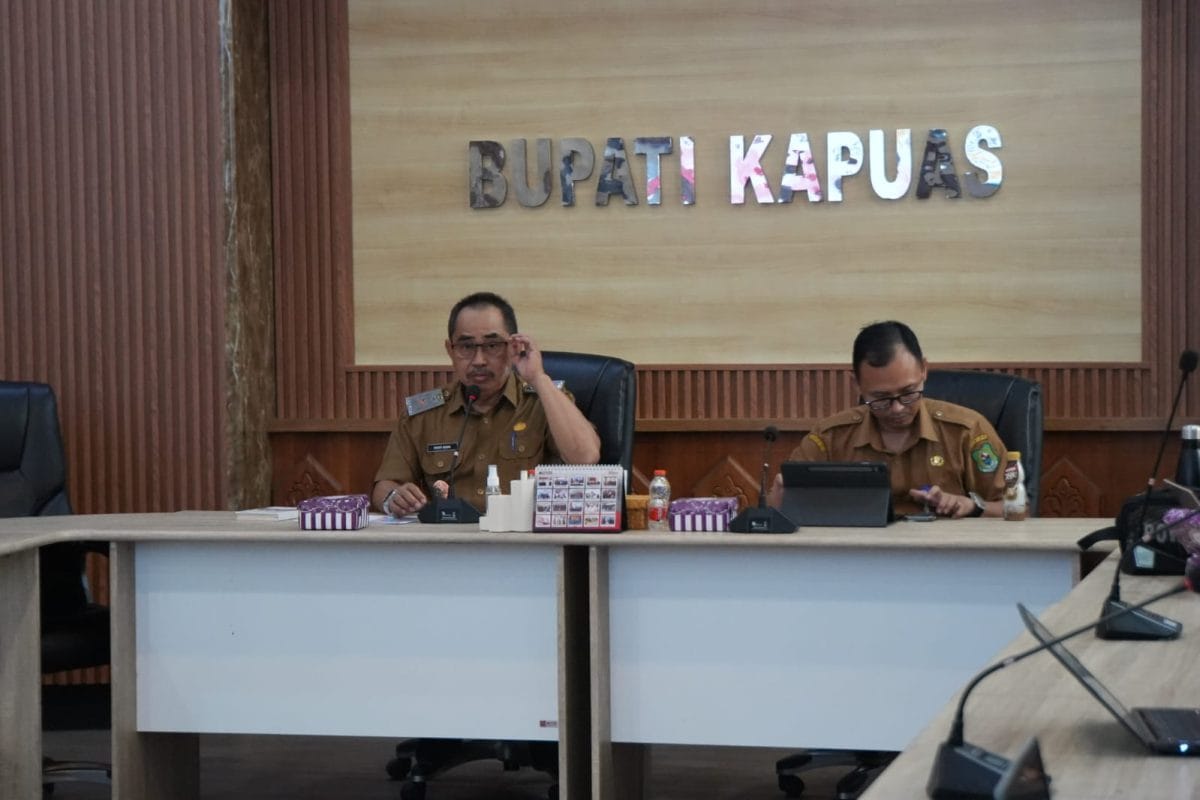 Jelang Batas Waktu Pelaporan, Pemkab Kapuas Evaluasi Capaian SPM
