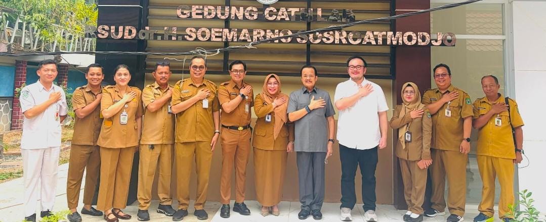 Agustin Teras Narang Sambangi RSUD dr. H. Soemarno Sosroatmodjo Kuala Kapuas, Antar Dokter Spesialis Jantung untuk Perkuat Layanan Kesehatan