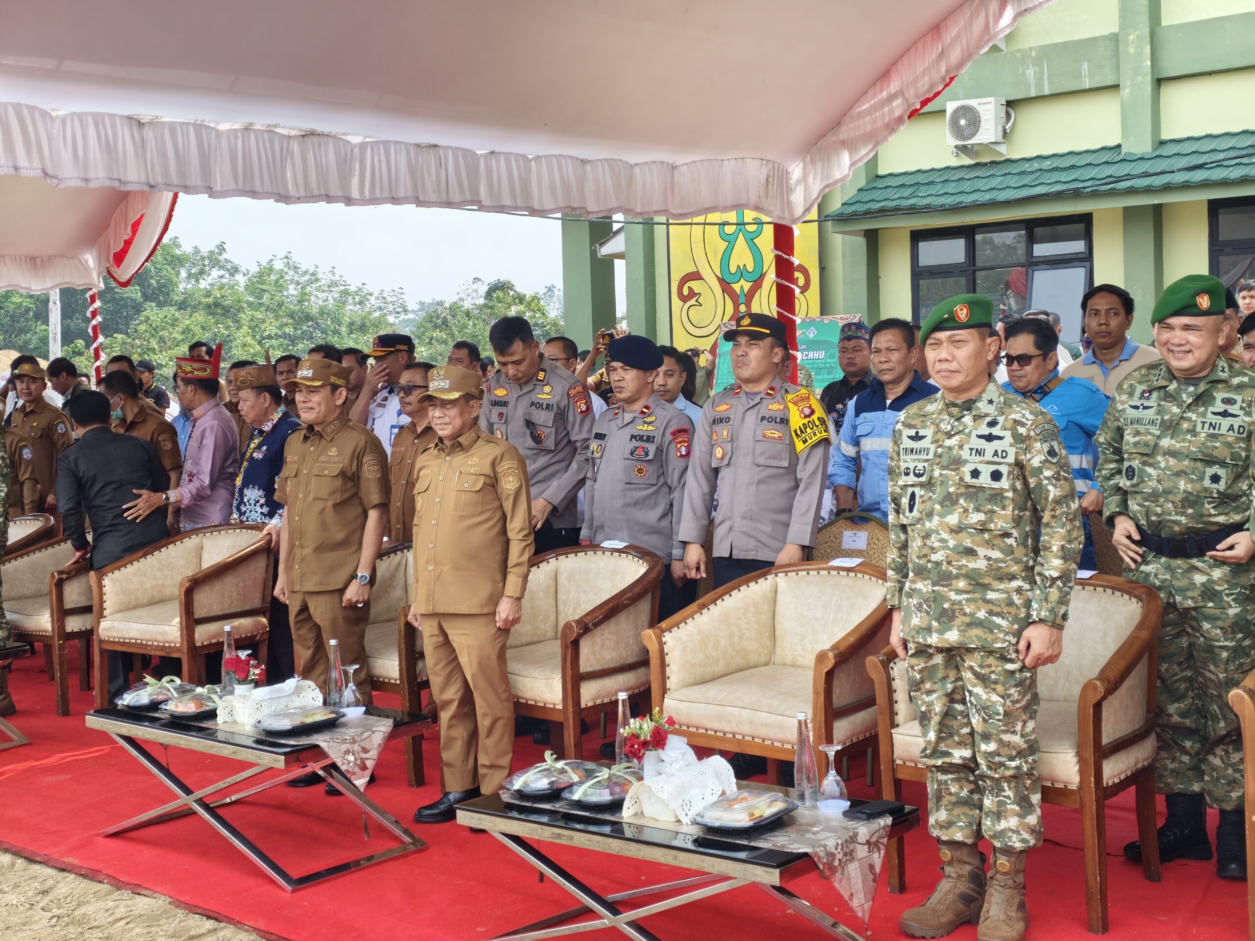 Kodim 1020/MRY dan Denzipur 16/WBS Resmi Beroperasi, Pangdam Tekankan Sinergi di Murung Raya