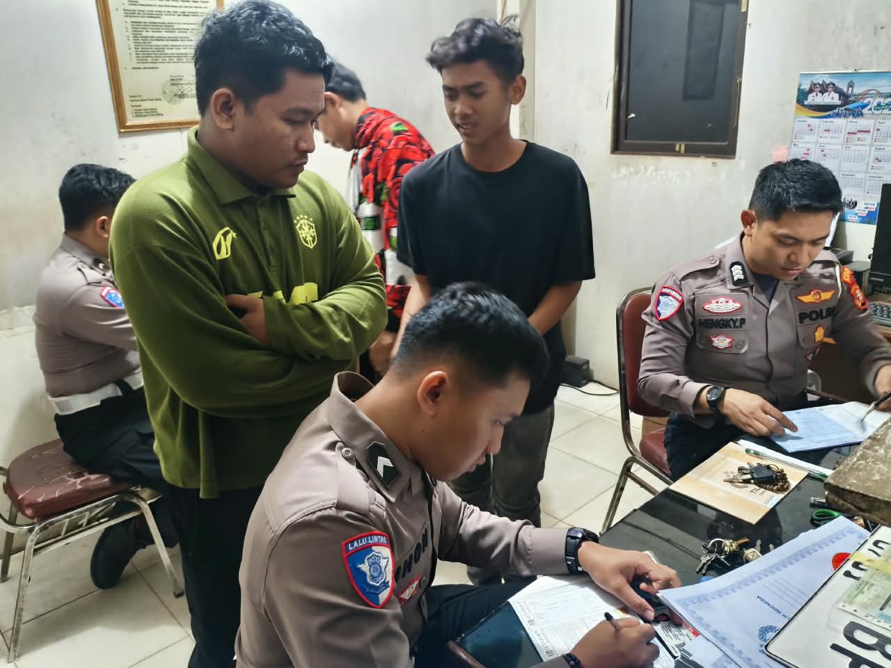 Balap Liar dan Knalpot Brong Dibabat! Satlantas Polres Kapuas Tilang 22 Pelanggar